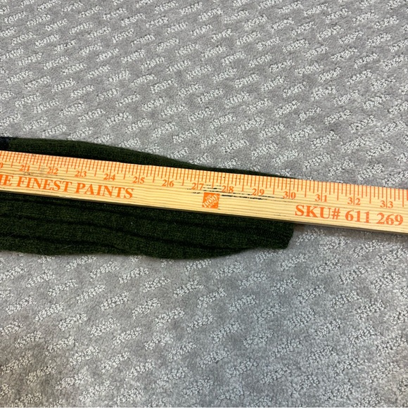 Banana Republic Mens Lambswool Sweater Pullover striped Size Large Grey Blue - Picture 5 of 6